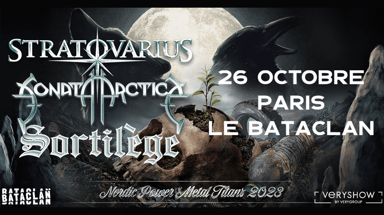 Live Report : Sonata Arctica, Stratovarius et Sortilège -  Bataclan, Paris, 26 octobre 2023