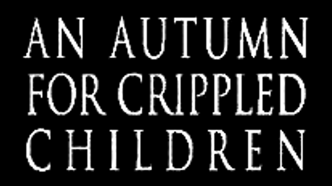 Interview An Autumn For Crippled Children