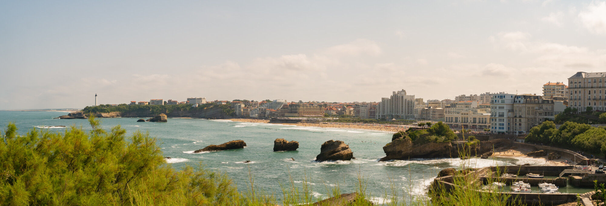 Panoramique de Biarritz, France - Pays Basque, France & Espagne