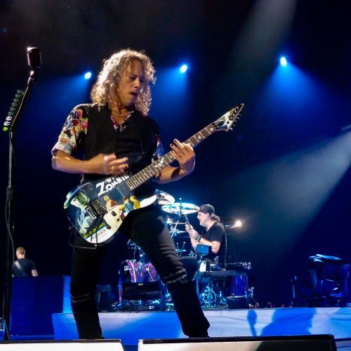 Metallica, Kirk Hammett - Metallica, concert  Lyon