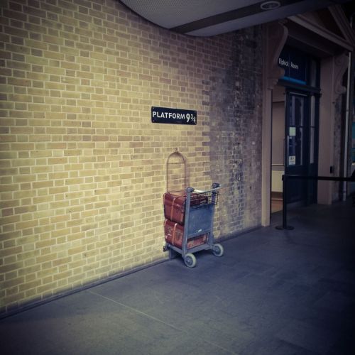 Voie 9, gare de King's Cross, Londres - Studios Harry Potter  Londres